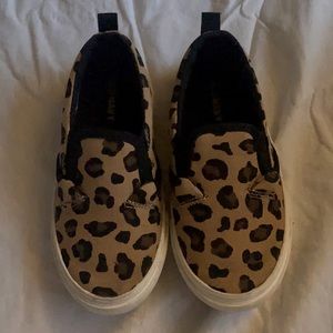 Cheetah Print Slip on Shoes